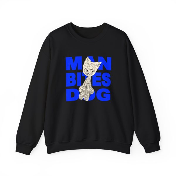 Femtanyl Man Bites Dog Unisex Heavy Blend™ Crewneck Sweatshirt