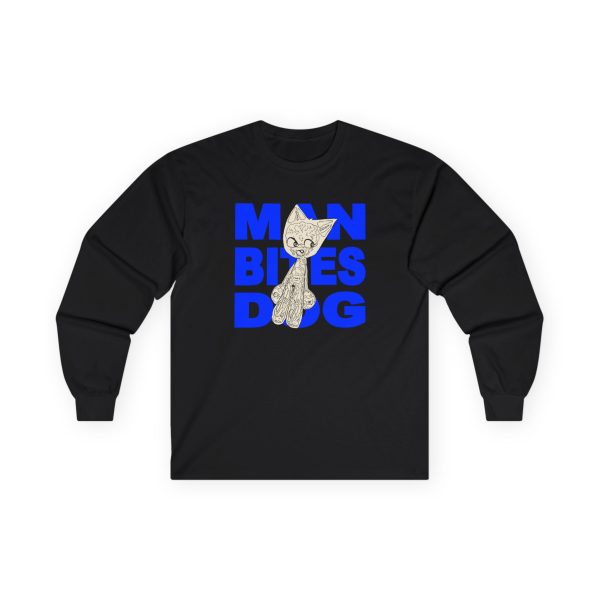 Femtanyl Man Bites Dog Unisex Ultra Cotton Long Sleeve Tee